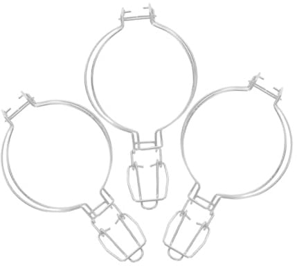 HEALLILY Lot de 3 fixations de verrouillage de rechange pour bocaux en verre pour sceller hermétiquement et efficacité de stockage de cuisine
