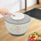 Centrifuga elettrica per insalata con USB 4,75 l, capacità 500 giri/min