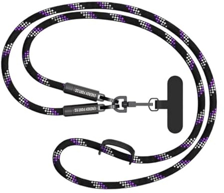 Tmboryuu 240W Typ C Lanyard Ladekabel Schnelle Ladedaten Synchronisation Wearable Crossbody Telefongurte Mit Patches Ersatz Freien Freien
