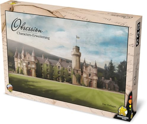 Obsession: Characters [Erweiterung] | Erweiterung zum strategischen Aufbauspiel im viktorianischen England für 1-4 Spieler, 30-180 Minuten, Brettspiel ab 14 Jahren