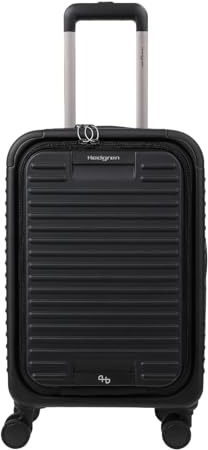 Hedgren Trolley mit Laptopfach Raku Yuno 22 / 55 cm Spinner + Front Pocket Black schwarz