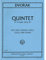 Dvorak,Antonin - Piano Quintet In A Major, Op. 81 - Two Violins, Viola, Cello, and Piano