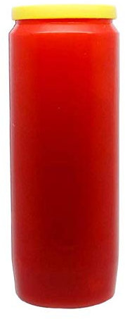 Kerze-Heiligtum – Neuvaine – Rot