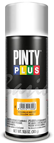 PINTY PLUS Pintura en spray BASIC 520cc Amarillo Medio 1028