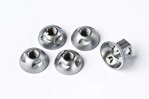 Pinhead Unisex's Solid Axle Locking Nuts