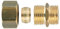 Raccord bicône droit laiton M 3/8 Ø 8 mm Thermador