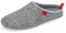 Andres Machado - Dynamic - Unisex-Hausschuh aus Naturwolle und Feinfilz mit anatomischer Sohle - Made in Spain -.EU 37 bis 47, 41 EU, Grau