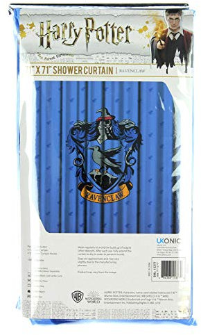 Robe Factory Harry Potter Ravenclaw Duschvorhang Haus Badezimmer Einrichtung mit Haken Ringe