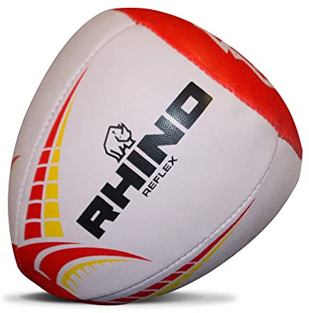 Rhino Rugby Reflex Practice Rugby Ball…