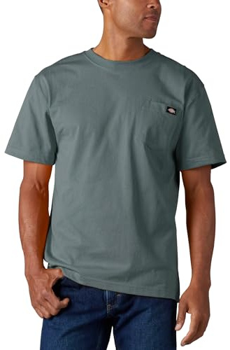 Dickies T-Shirt für Herren, kurzärmelig, schwer, Rundhalsausschnitt