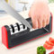 DUYER Kitchen Knife Sharpeners Best Professional Manual Knife Sharpeners Upgrade Metal Aluminum Knife Sharpeners