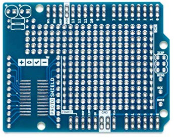 Arduino Proto Shield Rev3 UNO Size [TSX00083] - Shield de prototipado para Placas, Ideal para Crear circuitos Personalizados y proyectos electrónicos