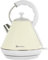 Priceless Homeware Stainless Steel 2200W Electric Kettle 1.8L Fast Boil Removable Washable Anti-Scale Filter, Auto Shut Off, Boil-Dry Protection, Pour Spout (Pastel Cream, 1.8L Electric Kettles)