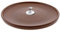 CERÁMICA RAMBLEÑA | Plato de barro | Plato refractario | Plato de barro refractario | Plato para carnes barro rojo - Modelo M01 | 31x31x3 cm