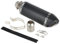 Mulcort Akrapovic Silencieux d'échappement 38-51 mm avec DB Killer amovible en fibre de carbone Petite queue hexagonale inclinée Refit Silencieux d'échappement pour moto, ATV et scooter