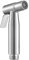 Abeillo Handheld Toilet Bidet Sprayer Head Stainless Steel Shower Douche Sprayer Head, Bathroom Shower Bidet Tap for Toilet Cleaning Pet Bath Cloth Diaper Washing (Sprayer Head only), Silver