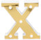 X-förmiges LED-Licht, warmweiße Nachtlampe, einzigartige Leuchte mit englischem Alphabet, für Zuhause, Bar, Café, Café, Hochzeitsantrag, Dekoration