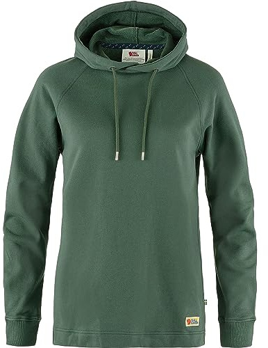 Fjällräven Damen Vardag Hoodie, Deep Patina, S