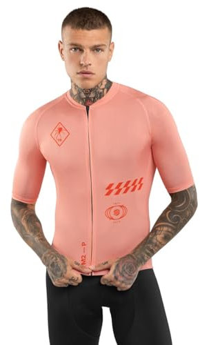 SIROKO - Biologisch Abbaubares Radtrikot Bio Nomad Keirin - M - Orange