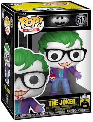 Funko Pop! Movies: BM 85th - The Joker mit Teeth - Batman 1989 - Vinyl-Sammelfigur - Geschenkidee - Offizielle Handelswaren - Spielzeug Für Kinder und Erwachsene - Movies Fans