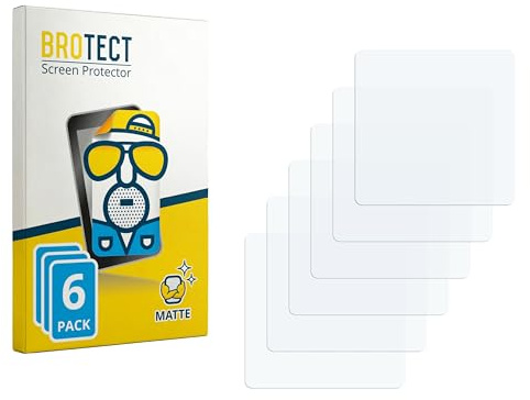 BROTECT Entspiegelungs-Schutzfolie für Bambu Lab A1 Mini (6 Stück) Matte Displayschutz-Folie, Anti-Reflex, Anti-Fingerprint