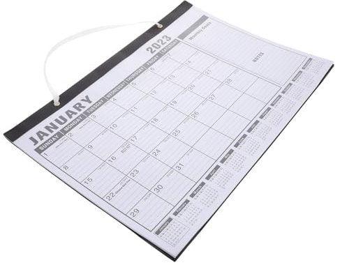 VILLFUL Tischkalender Hängekalender Für Haushalt Mit Glattem Und Dickem Hochwertigem Papier Frischem Und Prägnantem Stil Passt Für Wohnaccessoire Und Dekoration
