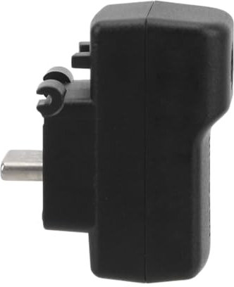 AKLOSIPY Action Camera External Mic Adapter, Compact Design, Professional Sound with 3.5mm and Type C Ports, for X4, Designed with Snap on, Charge and Connect Simultaneously