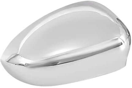 Spiegelkappen Für FIAT 500 500C Für Grande Für Punto 595 Für Abarth 695 Für EVO 2007-2023 Chrom Tür Seite Flügel Rückspiegel Kappe Rückspiegelgehäuse(1X Chrome Right)