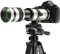 Super Telephoto Lens 420-800mm F8.3 Manual Focus Zoom Lens for Canon EF/EF-S Mount DSLRs – Compatible with EOS Rebel T7/T7i, 5D, 90D, 80D, 7D & More