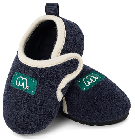 LACOFIA Zapatillas de Estar por Casa Niños Pantuflas Peluche Invierno Zapatos Calcetines Dormir Antideslizantes Niñas 22-31 EU