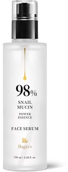Serum Visage 98% Snail Mucin, Sérum Hydratant Visage enrichi en Collagene et Acide Hyaluronique, Niacinamide pour Skincare, Serum Anti Tache Visage, Contour des Yeux