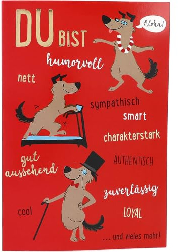 Depesche 11793-036 Jump outs - Grußkarte mit Musik, witzige Geburtstags-Karte mit farbenfrohem Motiv, passendem Spruch und Innentext