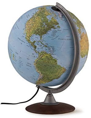 Nova Rico 8007239000063 Elite Illuminated Globe, Blue, 40 cm