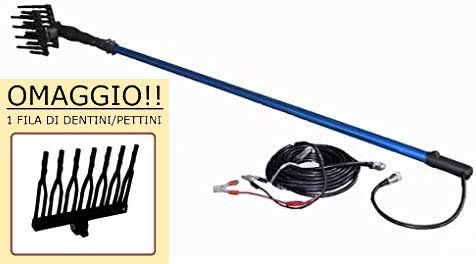 Motoabbacchiatore/Abbacchiatore/Scuotitore olive/Scuotiolive/Scuoti olive elettrico 12V + ***** 1 Pettine di Ricambio in Omaggio ***** (Cod.:3411)