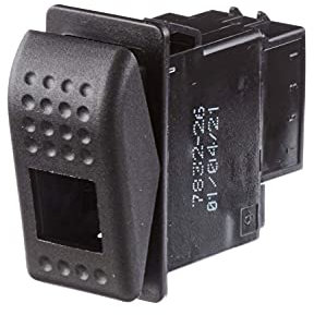 HELLA 6GM 007 832-261 Schalter - Wippbetätigung - Ausstattungsvar.: I->0<-II - Anschlussanzahl: 6 - ohne Komfortfunktion