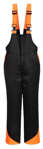 Portwest Kettensägen-Lätzchen und Hosenträger, Eiche, XL, Farbe: schwarz, CH12BKRXL