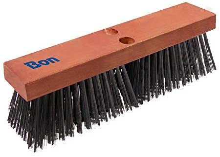 Bon 82-410 Steel Wire Asphalt Broom 16-inch