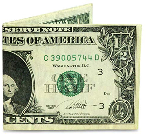 mighty wallet Dynomighty Herren, Halber Dollar, Einheitsgröße