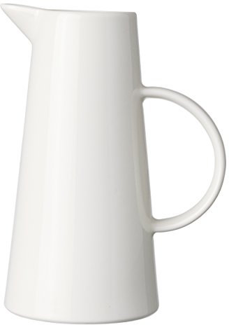 Arabia Pitcher Krug Porzellan Weiß, aus der Koko Kollektion, Fassungsvermögen: 500ml, 1005766