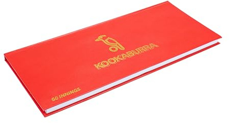 Kookaburra 60 Innings Cricket Scorebook