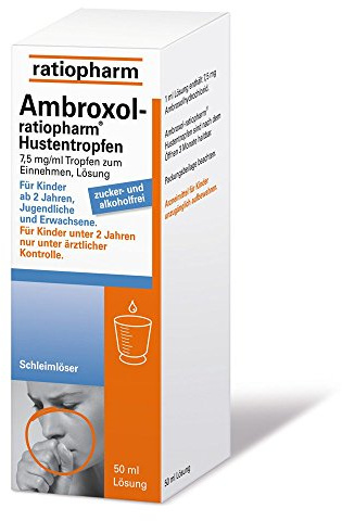 AMBROXOL-ratiopharm Hustentropfen 50 ml