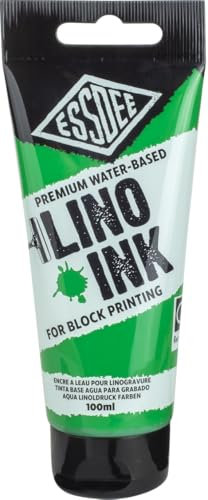 Essdee Premium Quality Block Printing Ink (Green 100 ml)