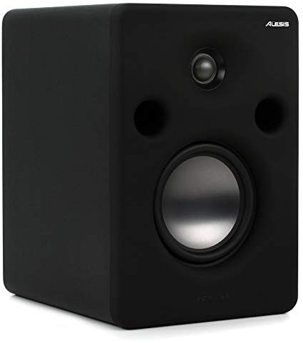 Alesis M1Active MK3 - Monitor de Estudio Activo Biamplificado con Woofer de Aluminio de 5 Pulgadas, Tweeter con Cúpula de Seda de 1 Pulgada, Guía de Ondas Optimizada, Entradas Combo