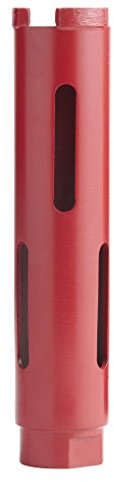 DTW Dry Diamond Core Drill Bit Plumbers & Builders Premium Segment Hole Cutter, 38mm x 150mm