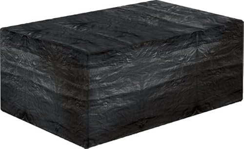 Garland Products Limited 6 SEATER RECTANGULAR CUBE RATTAN GARDEN FURNITURE STORAGE SET COVER 213CM
