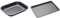 MasterClass Carbon Steel Roasting Tin & Baking Tray Set, 10.5 x 8.5 & 14 x 10, Quantum II Non-Stick Coating, Commercial-Grade Carbon Steel Construction