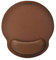 MAIDERN Memory Foam Mouse Pad with Wrist Support,Ergonomic PU Leather Mouse Pad with Wrist Rest,Non-Slip Rubber Base for Computer Laptop & Mac,Lightweight Rest for Home,Office & Travel (Brown)