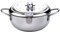 Deep Fryer Pot Mini Turkey Deep Oil Fat Fryer Pan Stainless Steel Japanese Fryer Cooking Pot with Lid Temperature Control L