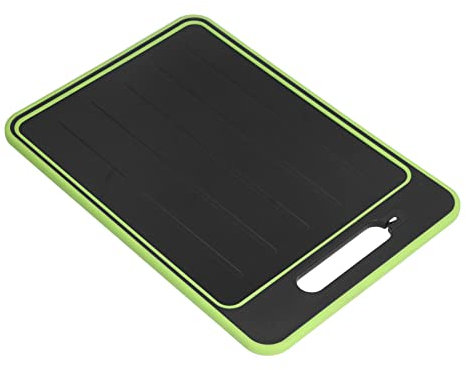 Shipenophy Chopping Board, Kitchen Cutting Board Double Sided Cutting Board Chopping Board Multifunctional Cutting Board Metal Cutting Board with Knife Sharpener for Kitchen