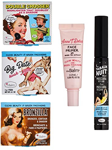 The Balm Clean & Green Make-up-Reise-Set, 5-teilig